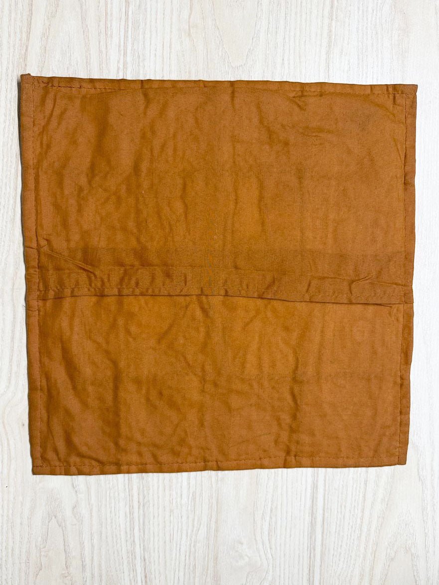 x2 vintage boho patchwork embroidered pillow cases - good market thrift store