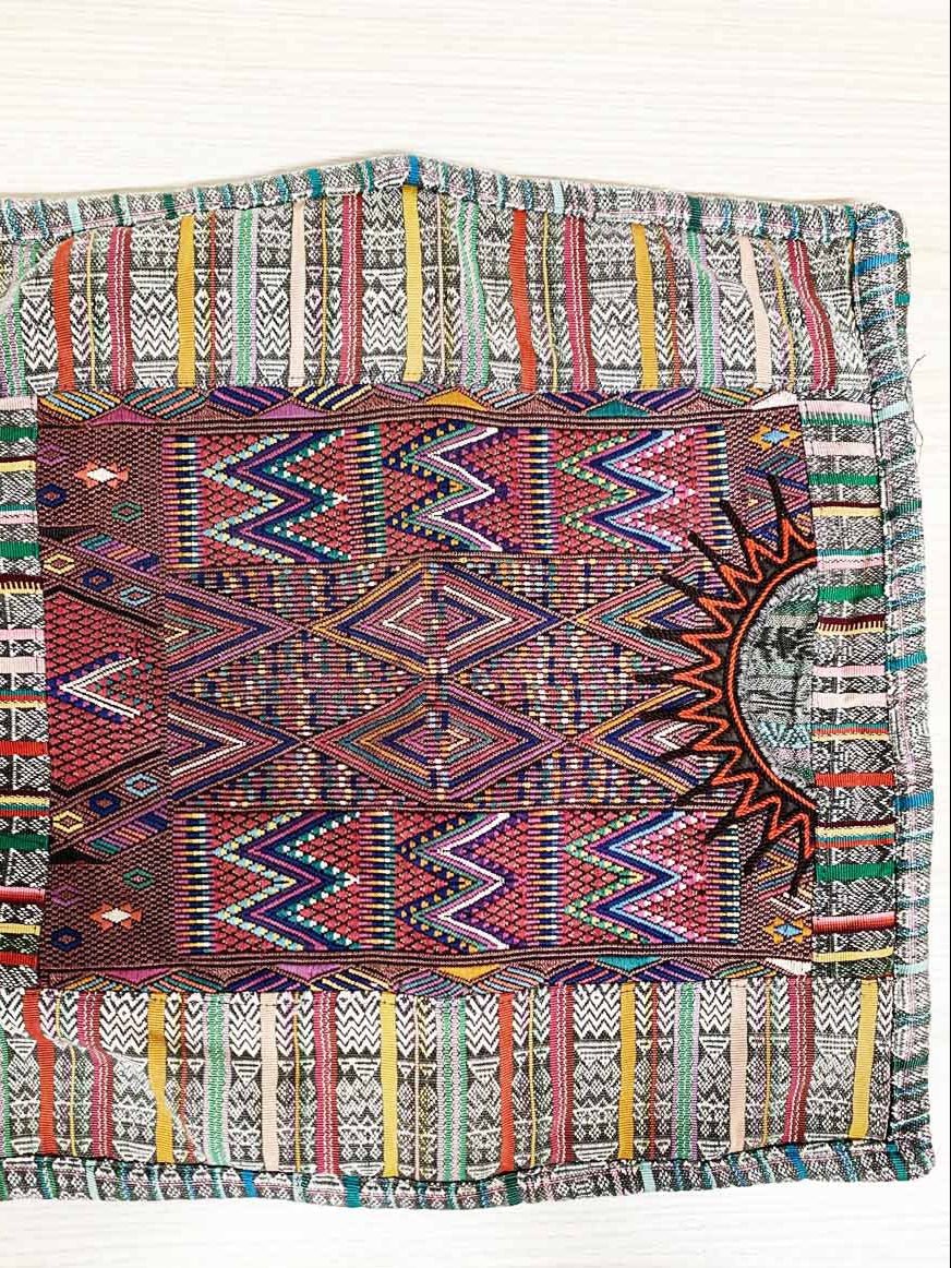 x2 vintage boho patchwork starburst square pillow shams - good market thrift store
