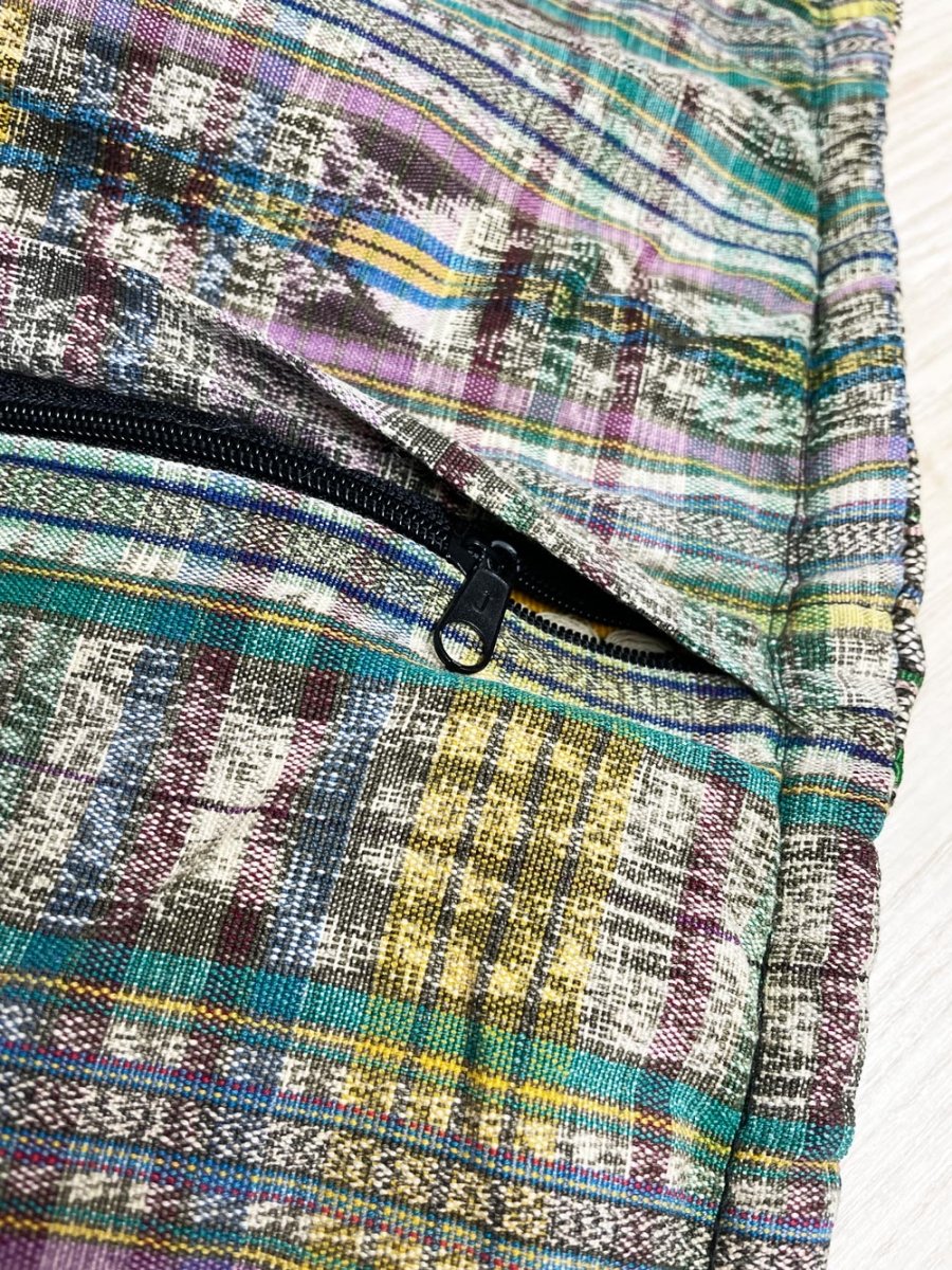 x2 vintage boho patchwork starburst square pillow shams - good market thrift store