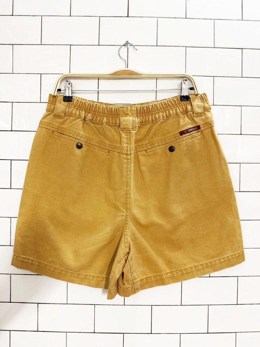 x2 vintage hors la loi canvas utility vest + shorts set - good market thrift store