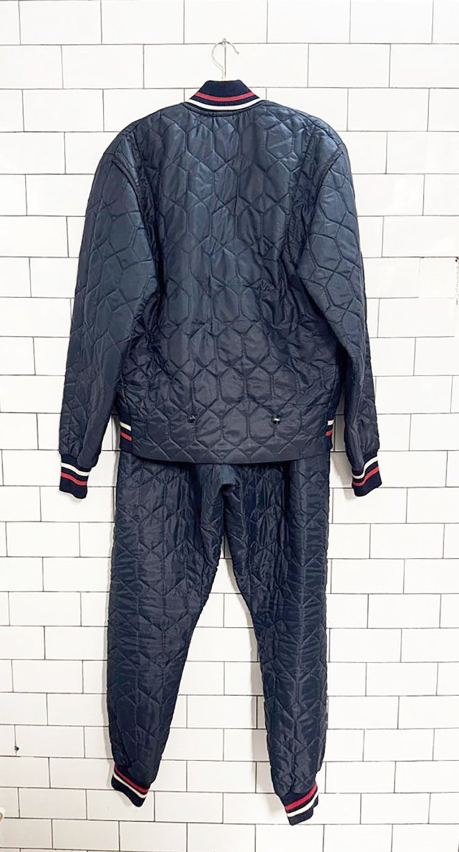 x2 vintage sportchief quilted liner jacket and pants set | made in Canada | super mylar - good market thrift store