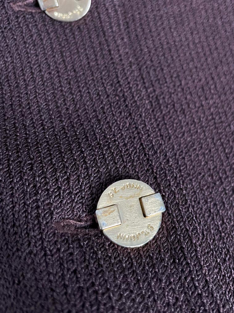 x2 vintage st. john wool - blend knit blazer + skirt set | made in USA - good market thrift store