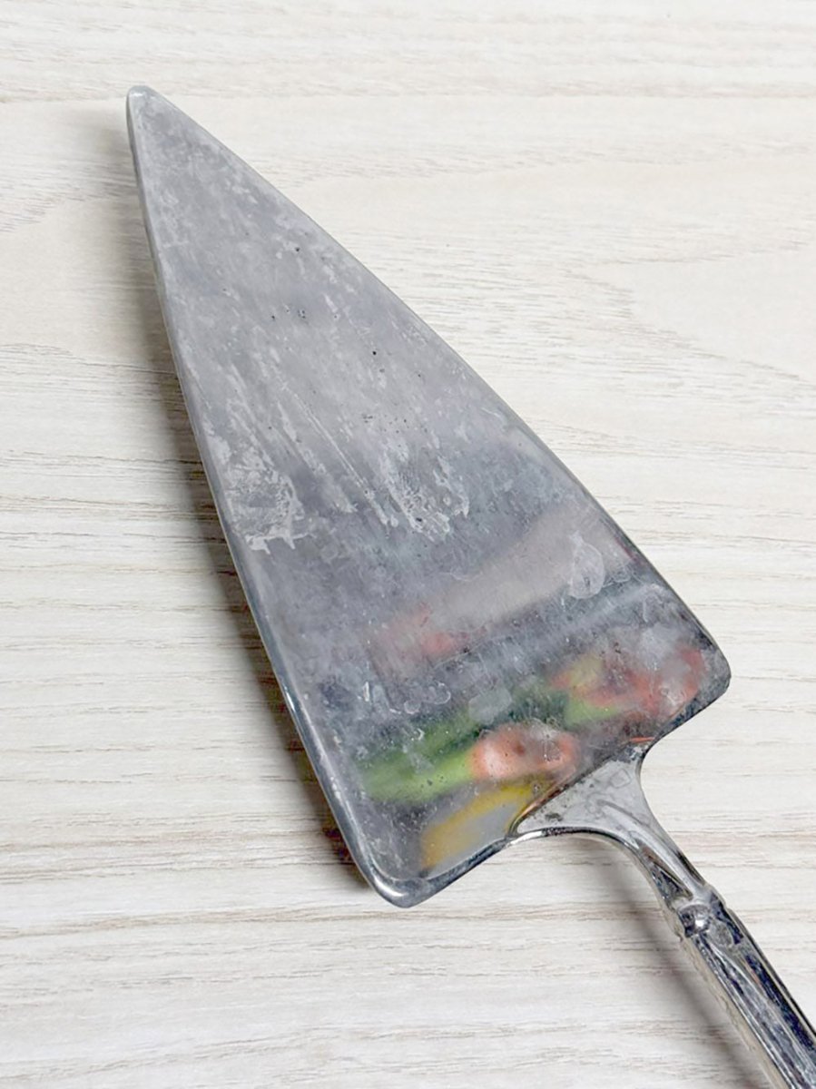 x3 vintage silver plated serving utensils | made in Italy - good market thrift store