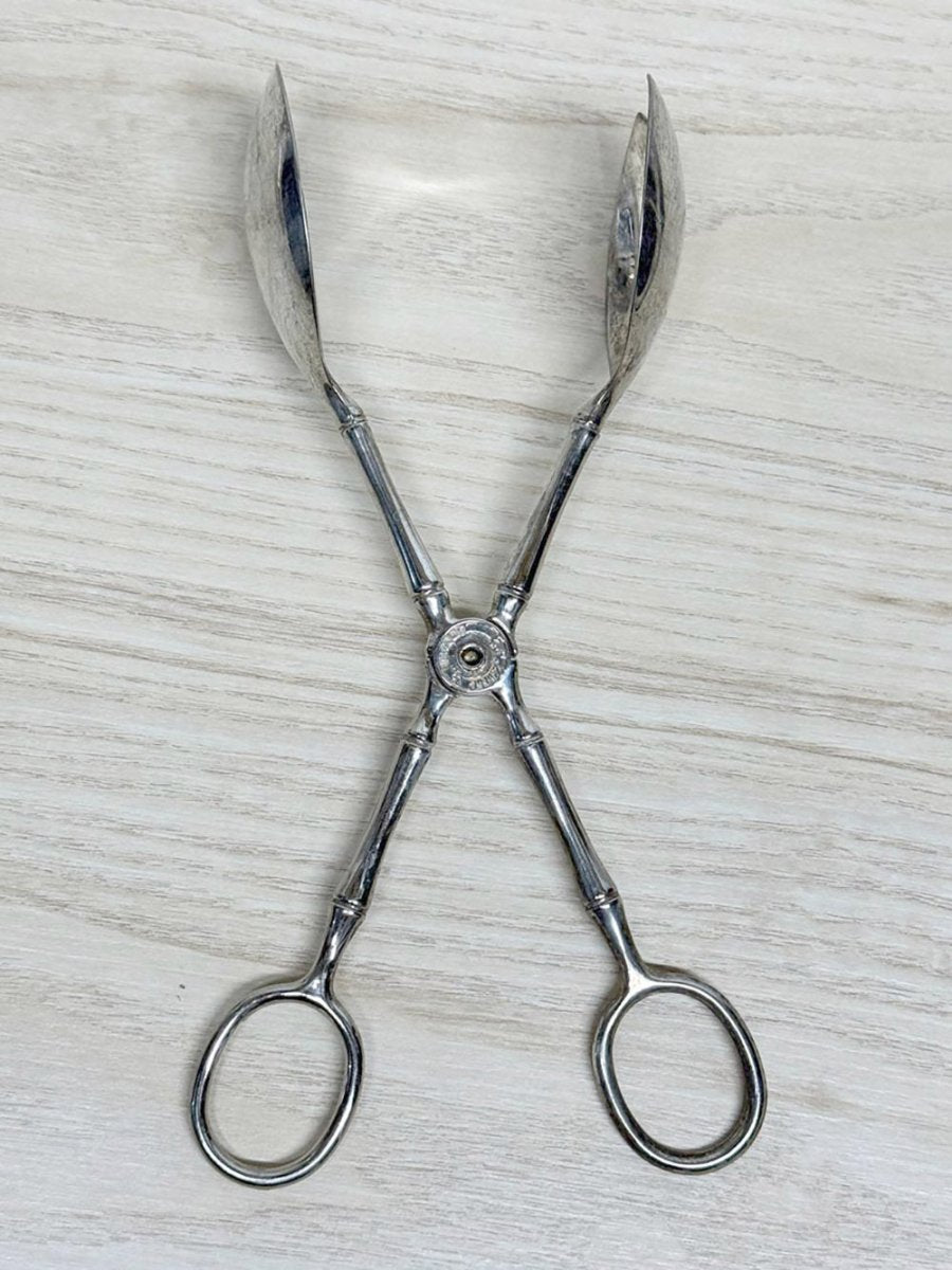 x3 vintage silver plated serving utensils | made in Italy - good market thrift store