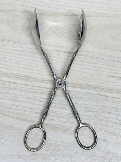 x3 vintage silver plated serving utensils | made in Italy - good market thrift store