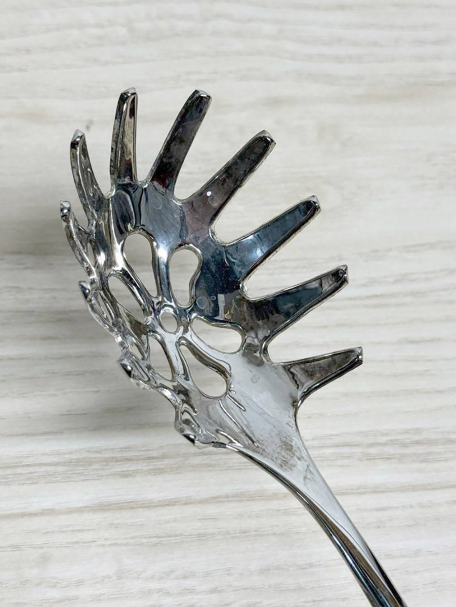 x3 vintage silver plated serving utensils | made in Italy - good market thrift store