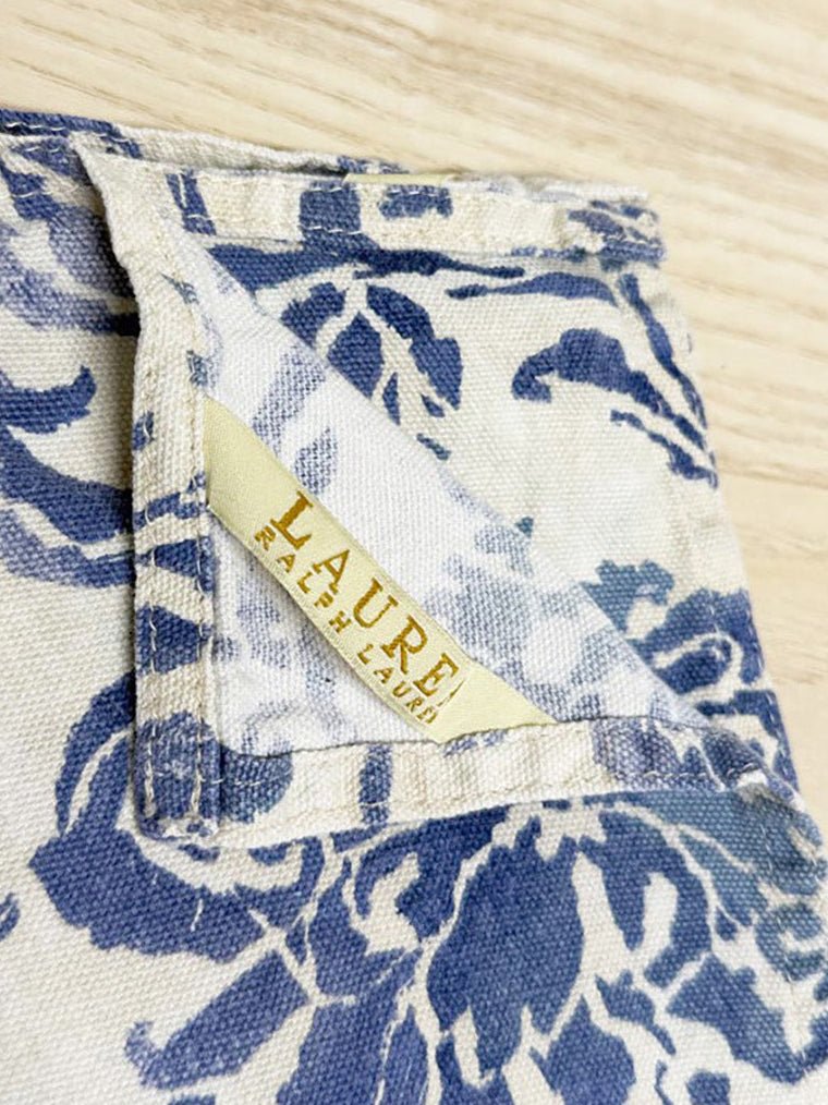 x4 lauren ralph lauren floral napkins - good market thrift store