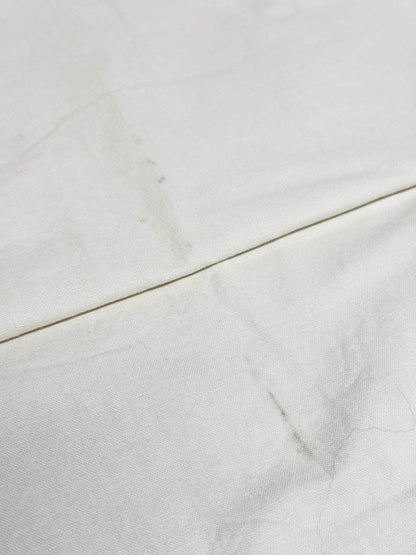 x4 vintage embroidered cross stitch scallop edge napkins - good market thrift store