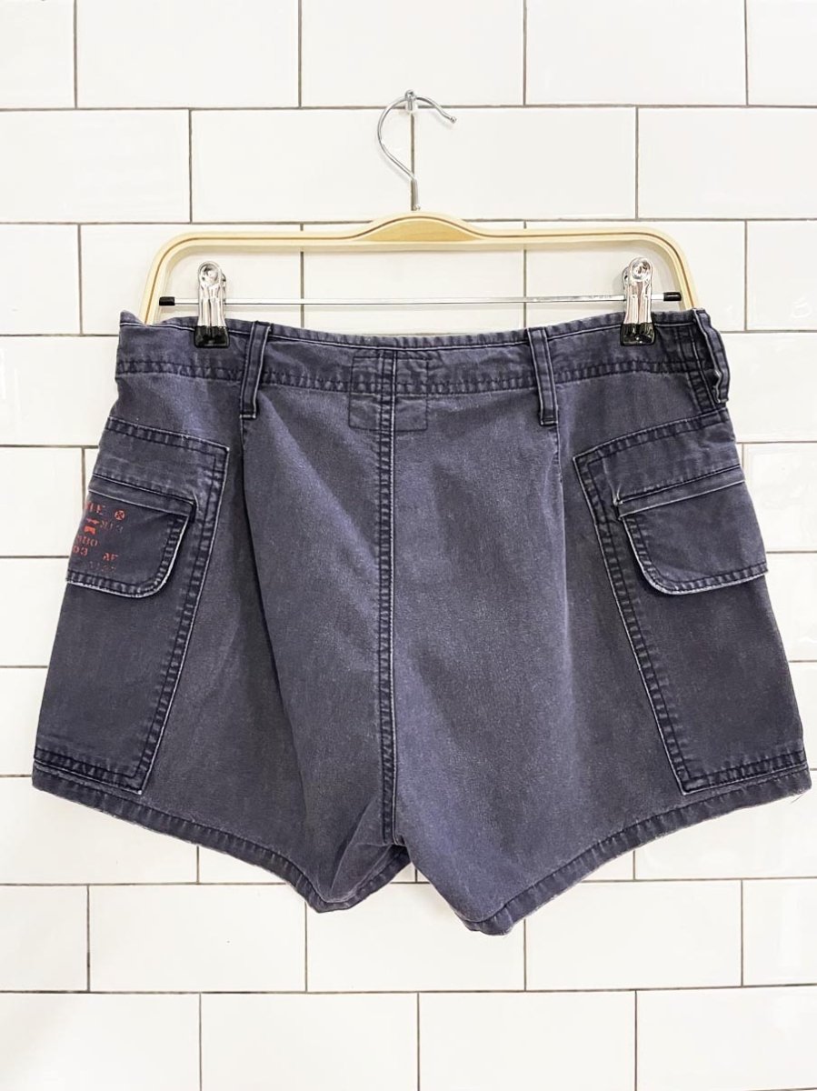 y2k abercrombie paratroop issue utility shorts - good market thrift store