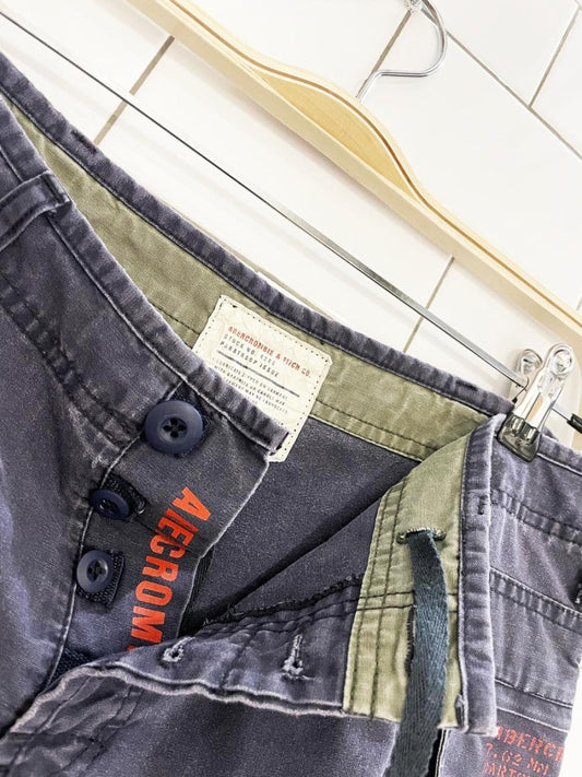 y2k abercrombie paratroop issue utility shorts - good market thrift store