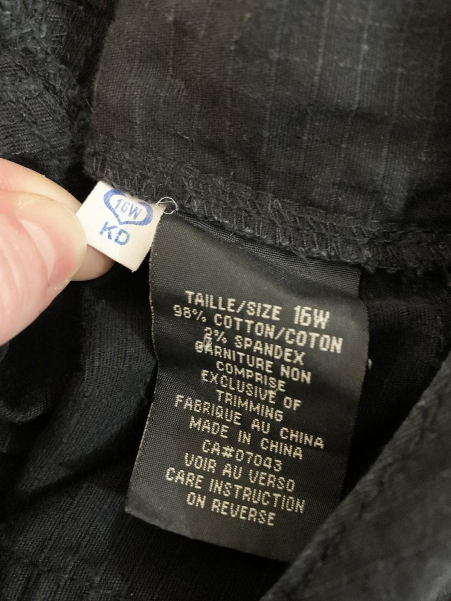 y2k angels jeans lace up hem capris cropped pant - good market thrift store