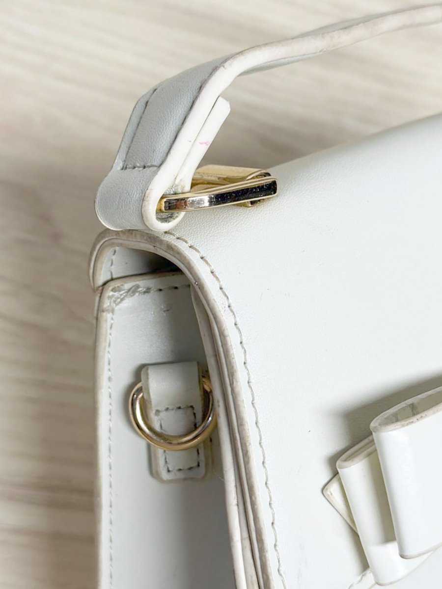 y2k anne klein bow mini purse - good market thrift store