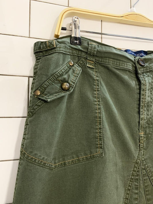 y2k bandolinoblu cargo maxi skirt - good market thrift store