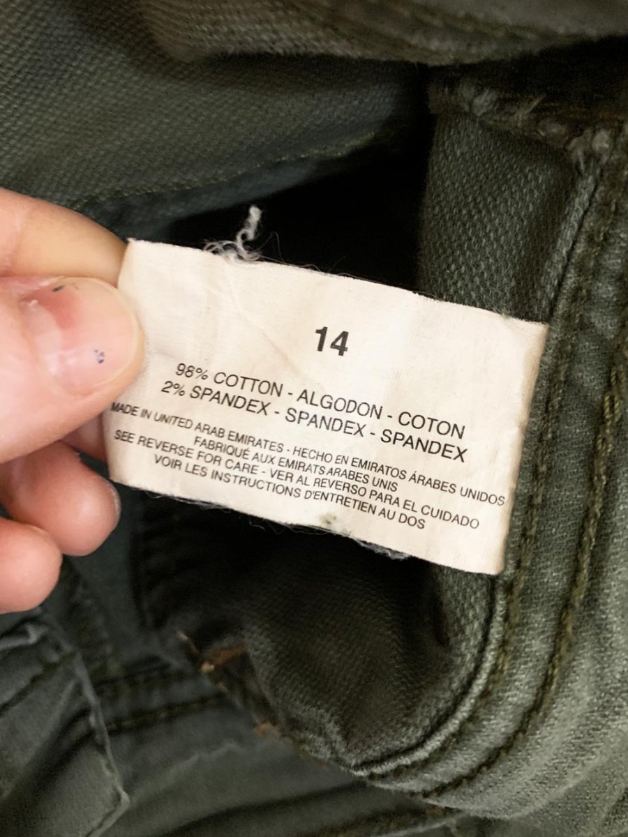 y2k bandolinoblu cargo maxi skirt - good market thrift store