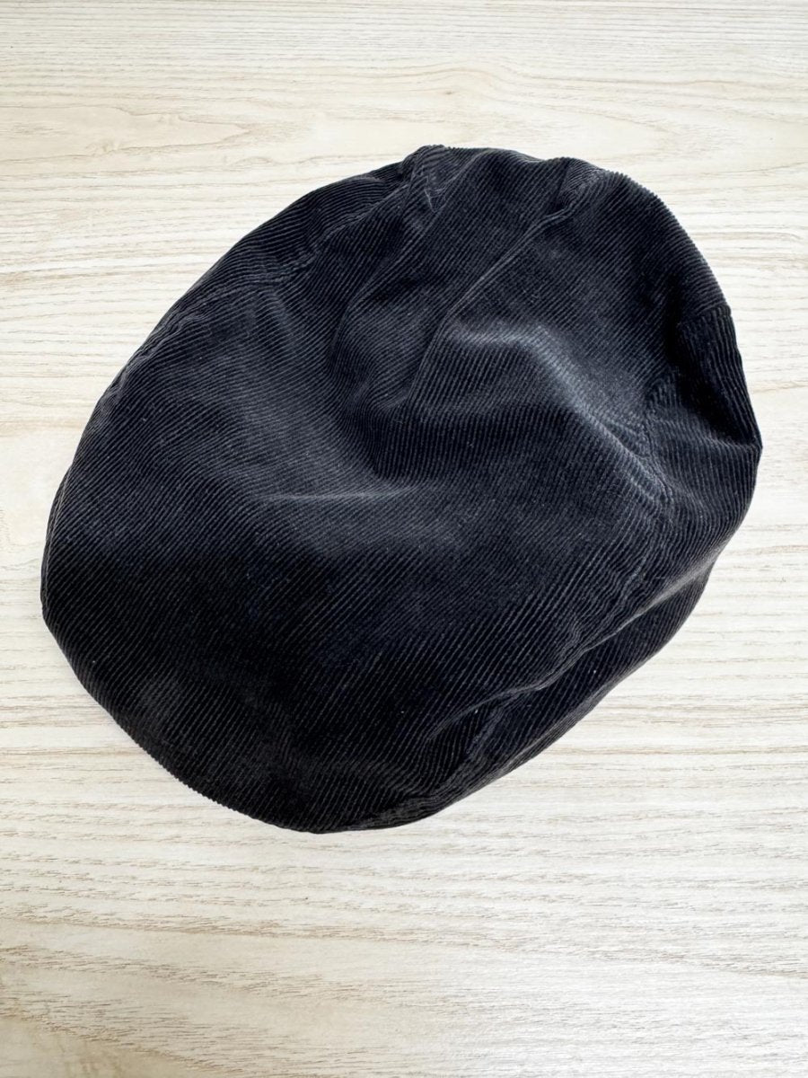 y2k big it up corduroy flat cap - good market thrift store
