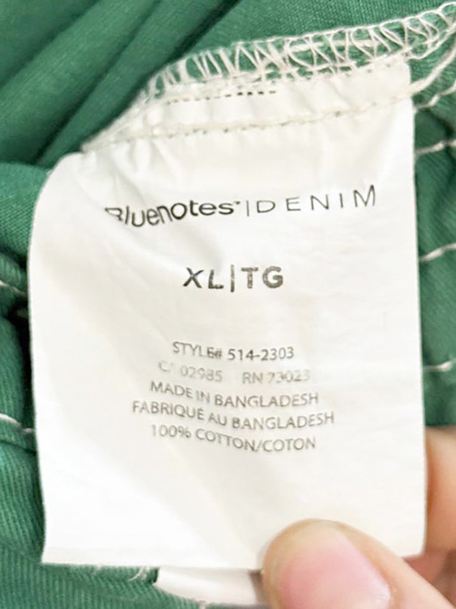 y2k bluenotes contrast stitch cargo pants - good market thrift store