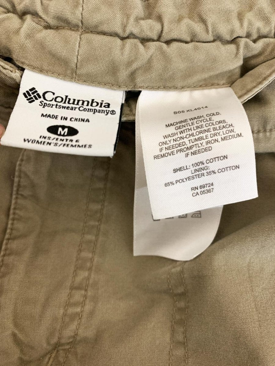 y2k columbia drawstring gorpcore camp shorts - good market thrift store