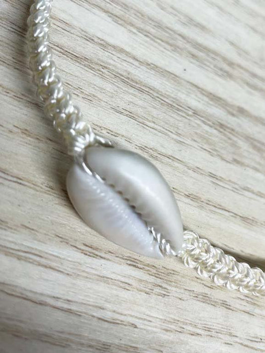 y2k cowrie shell choker necklace - good market thrift store