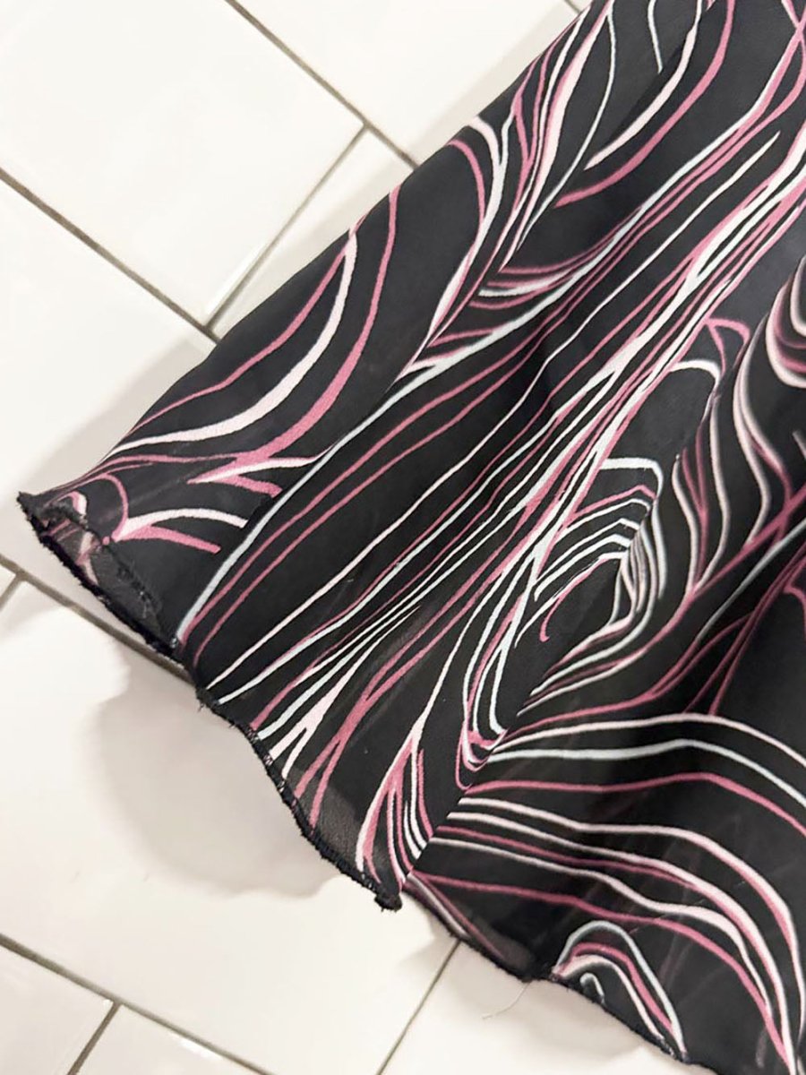 y2k dressbarn swirl flowy midi skirt - good market thrift store