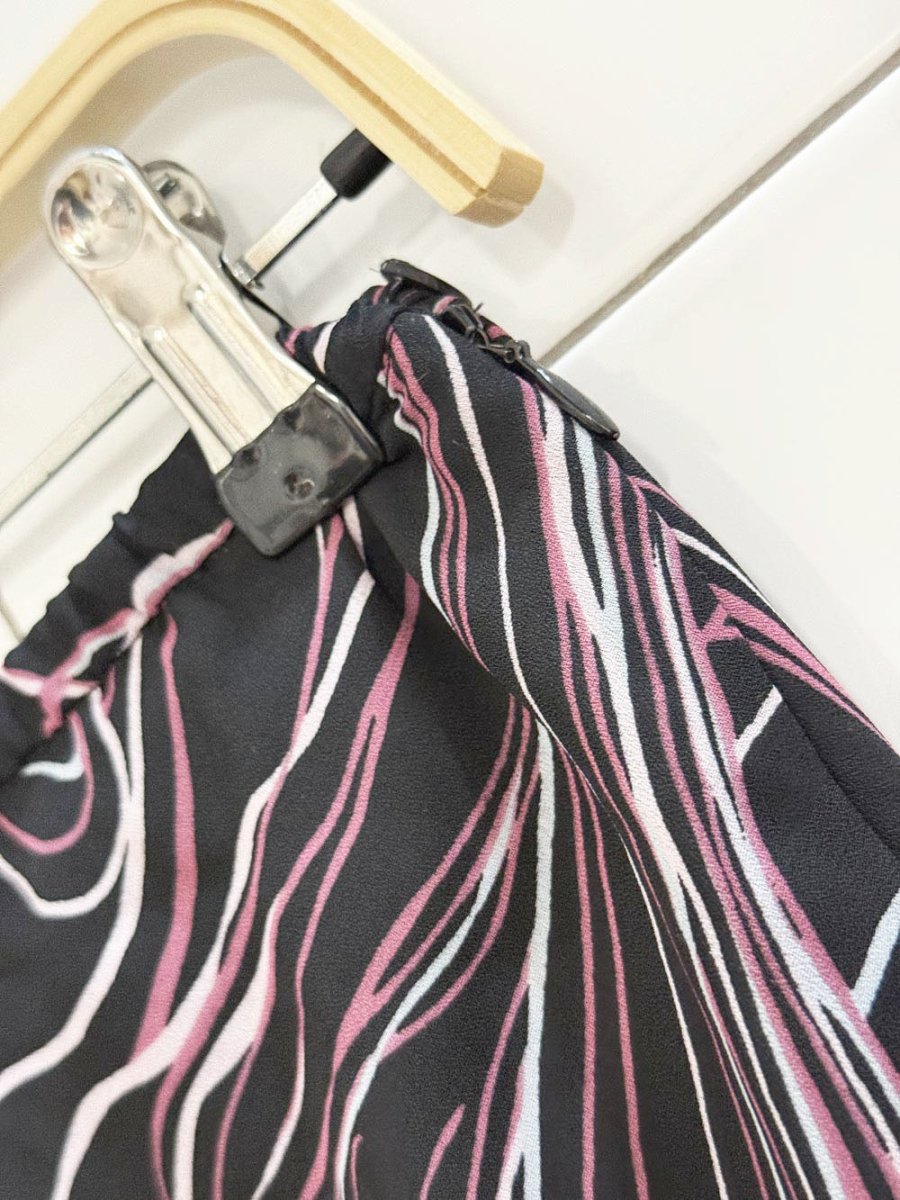 y2k dressbarn swirl flowy midi skirt - good market thrift store