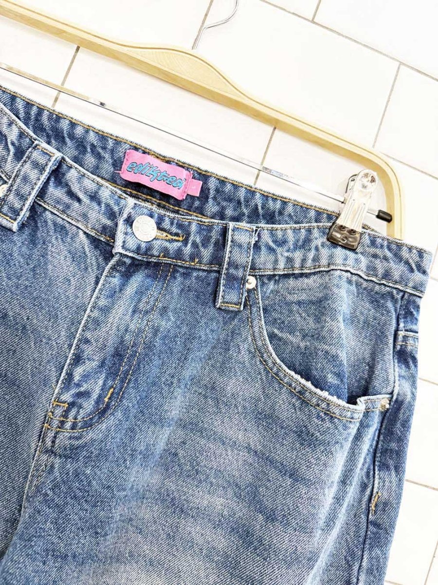 y2k edikted wide leg cargo jeans - good market thrift store