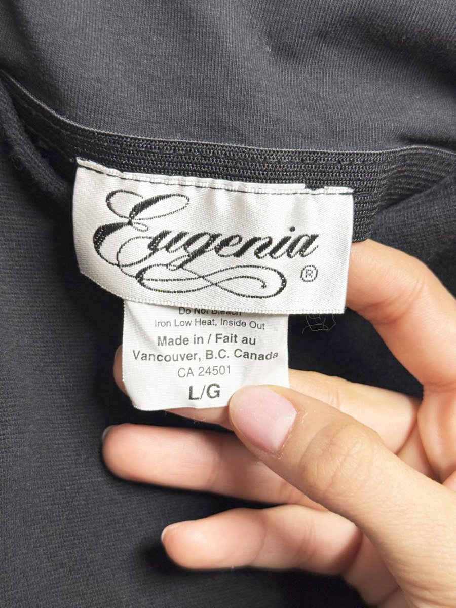 y2k eugenia buckle strap bra top tank top | made in Canada - good market thrift store