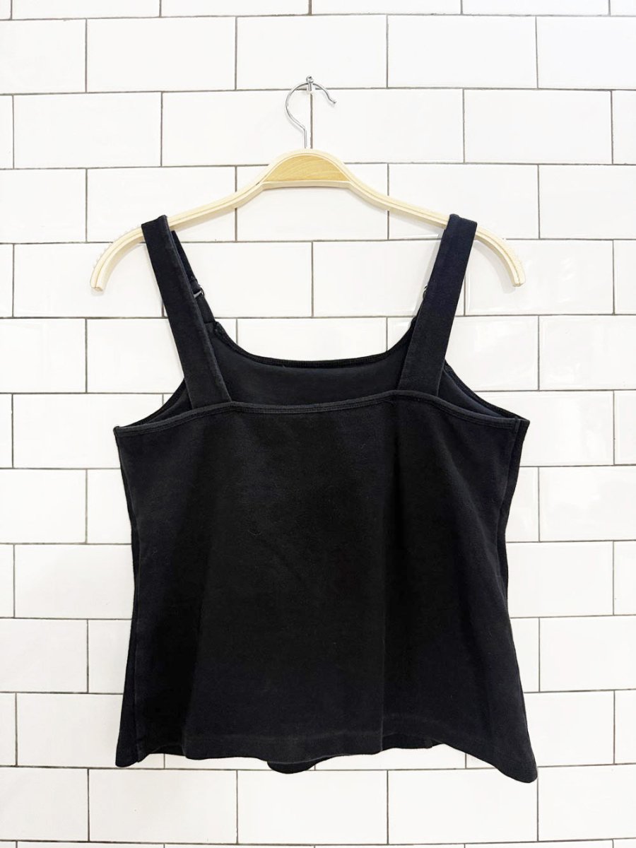 y2k eugenia buckle strap bra top tank top | made in Canada - good market thrift store