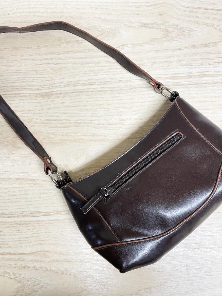 y2k fiorelli faux leather mini shoulder bag - good market thrift store