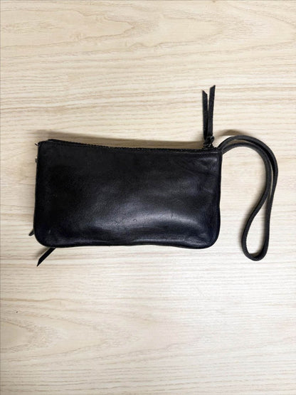 y2k gap leather mini shoulder bag | clutch - good market thrift store
