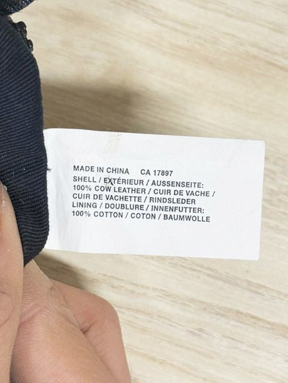 y2k gap leather mini shoulder bag | clutch - good market thrift store