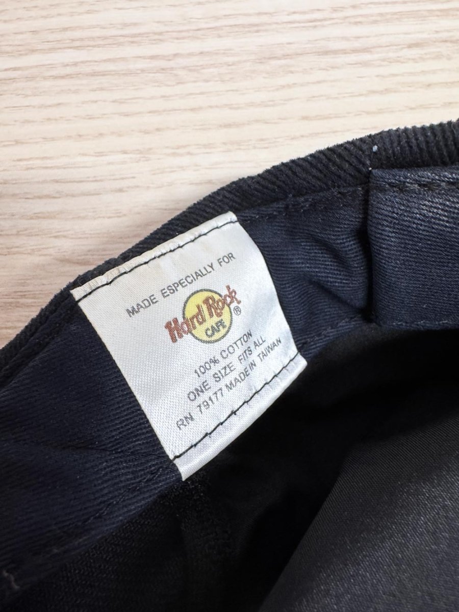 y2k hard rock cafe flat cap - good market thrift store