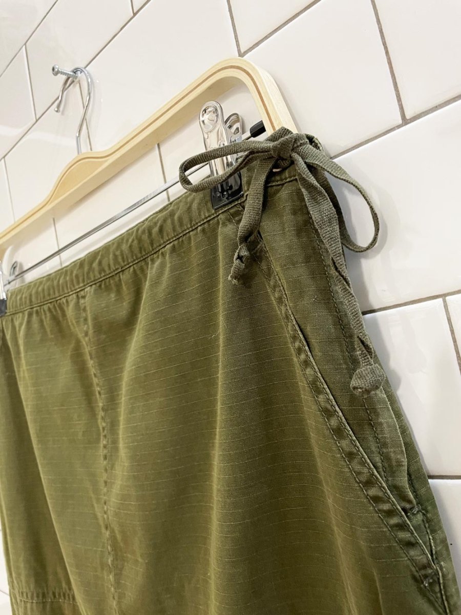 y2k j crew utility front pocket maxi skirt - good market thrift store