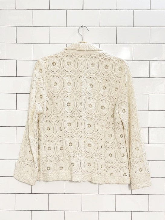 y2k kenar lace blazer - good market thrift store