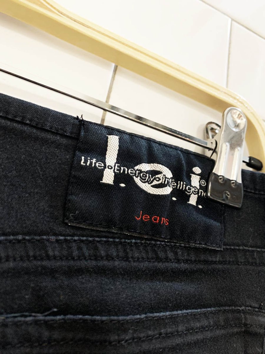 y2k lei low rise no waist denim shorts - good market thrift store