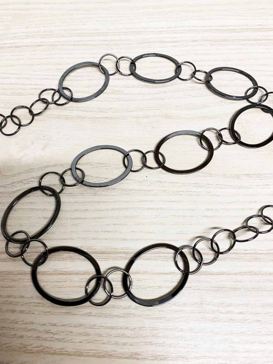 y2k metal chain belt - good market thrift store