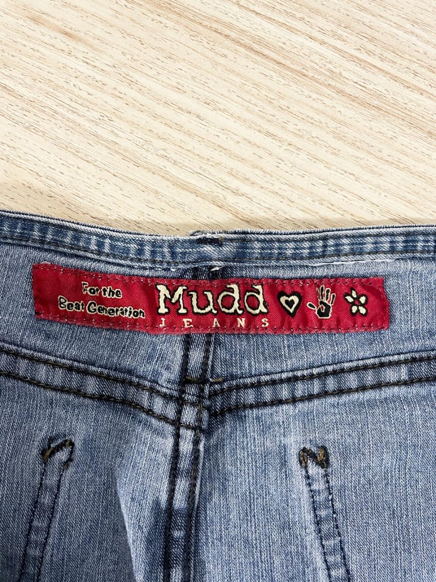 y2k mudd jeans stretchy denim mini skirt - good market thrift store