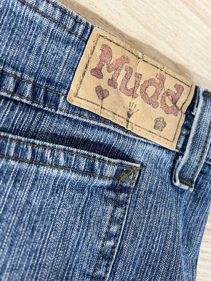 y2k mudd jeans stretchy denim mini skirt - good market thrift store