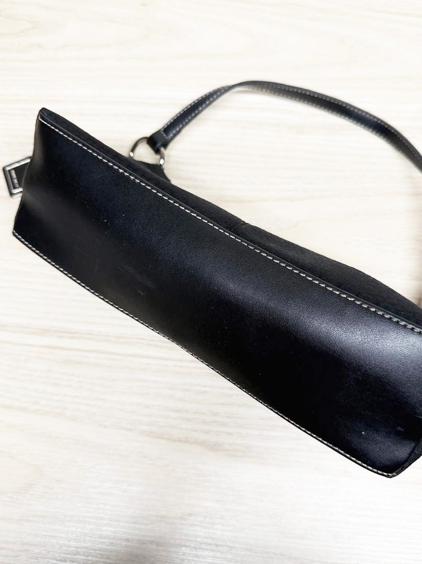 y2k nine west monogram shoulder bag + wallet set - good market thrift store