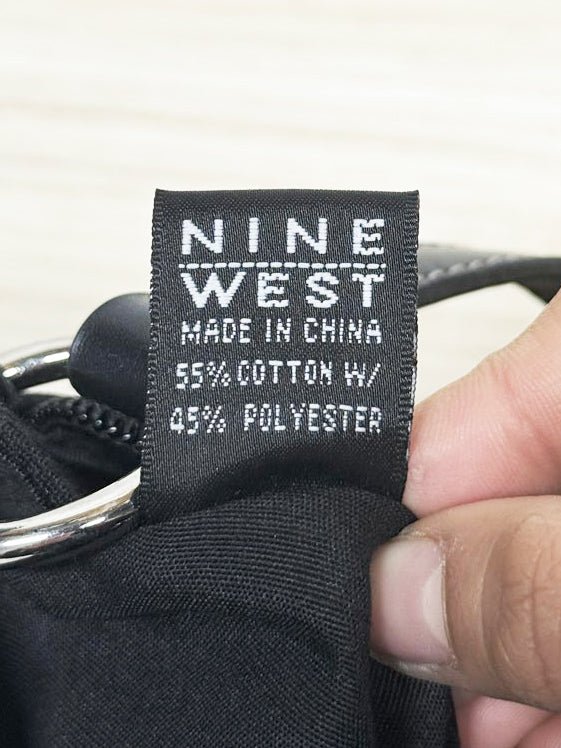 y2k nine west monogram shoulder bag + wallet set - good market thrift store