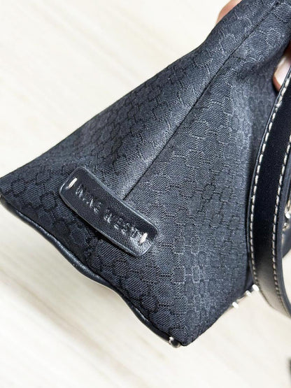 y2k nine west monogram shoulder bag + wallet set - good market thrift store