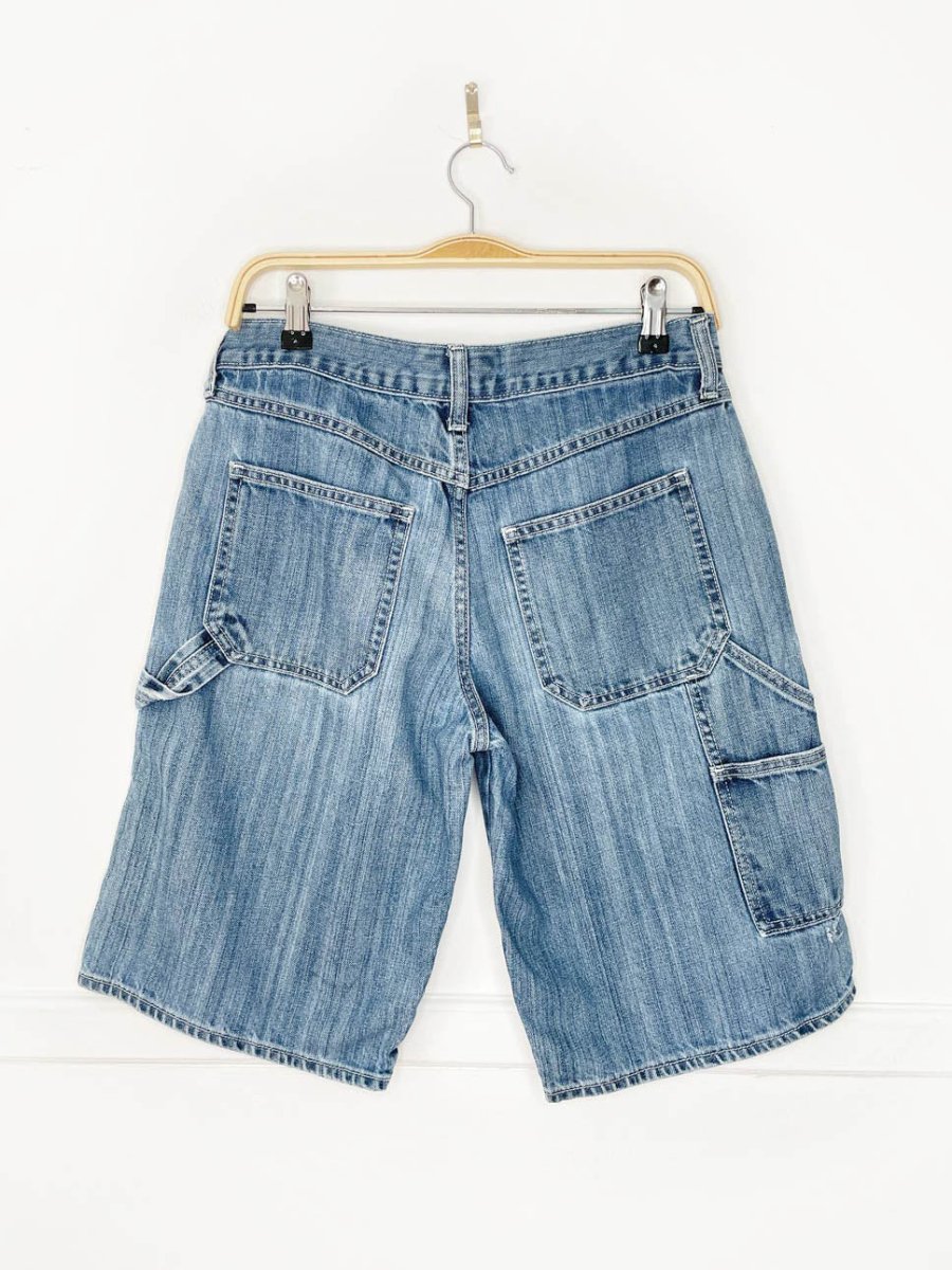 y2k old navy bermuda carpenter long denim short - good market thrift store