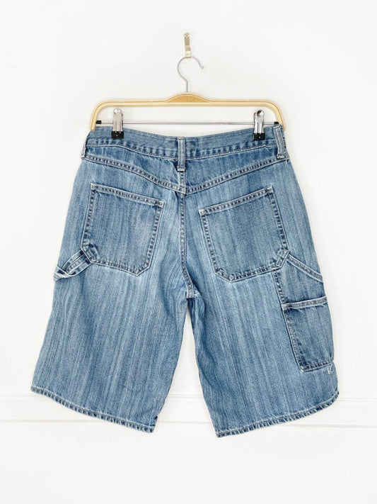 y2k old navy bermuda carpenter long denim short - good market thrift store