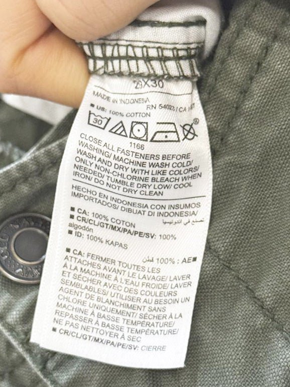 y2k old navy workwear drawstring hem cargo pants - good market thrift store
