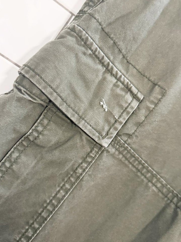 y2k old navy workwear drawstring hem cargo pants - good market thrift store