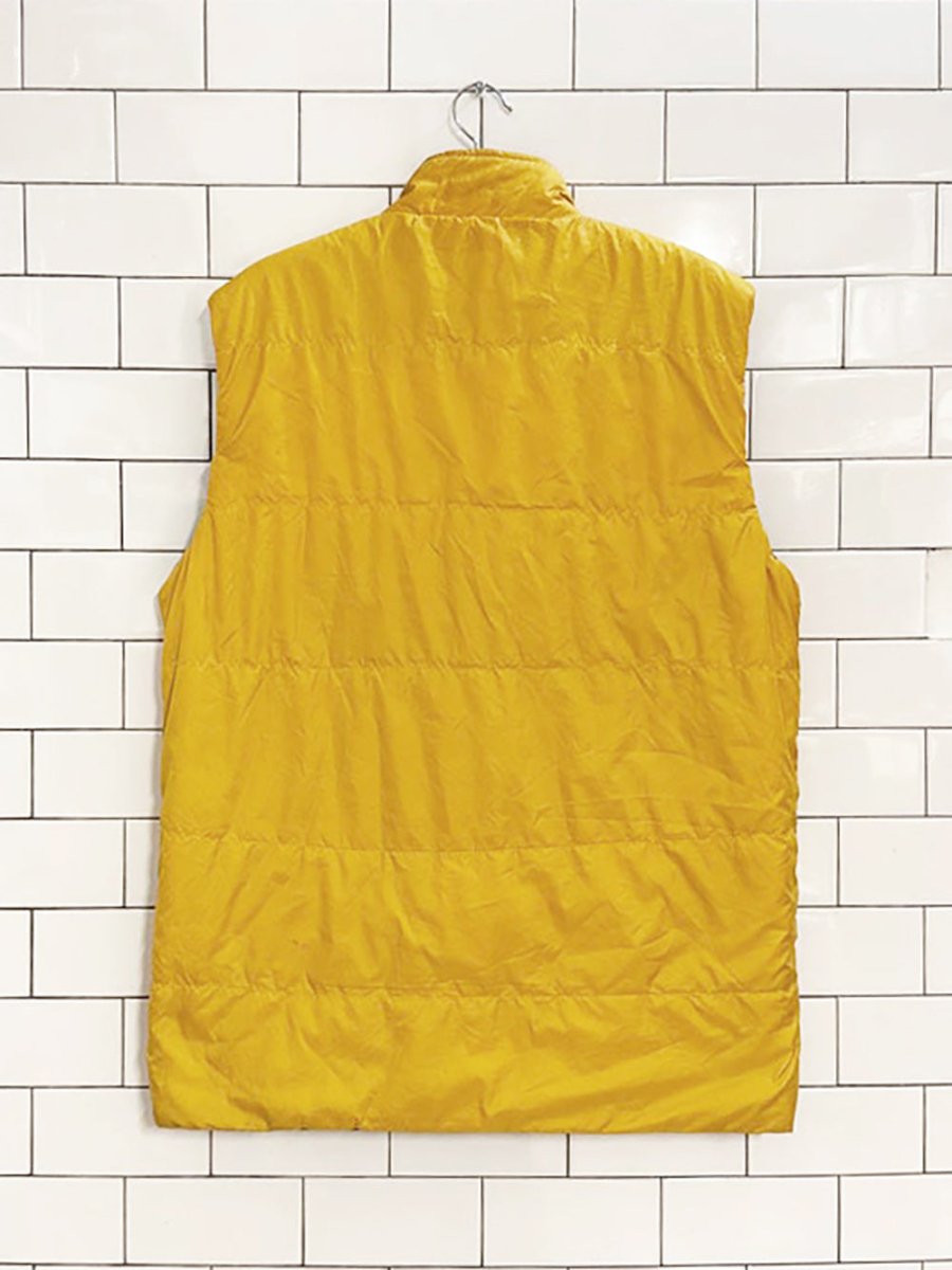 y2k pepe jeans reversible full zip puffer vest - good market thrift store