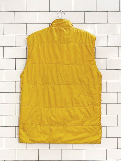 y2k pepe jeans reversible full zip puffer vest - good market thrift store