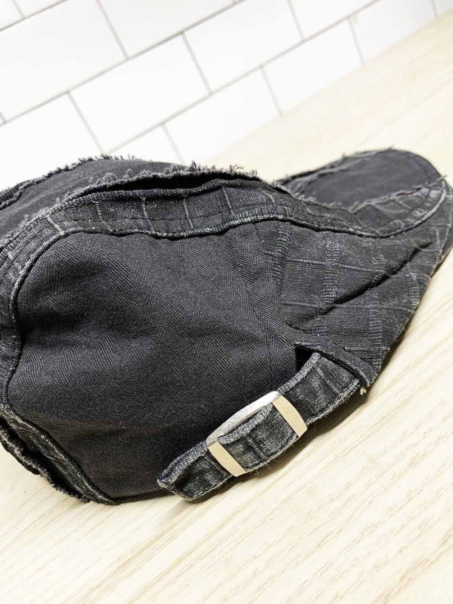 y2k roiko patchwork flat cap - good market thrift store