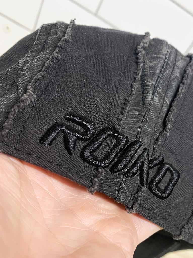 y2k roiko patchwork flat cap - good market thrift store
