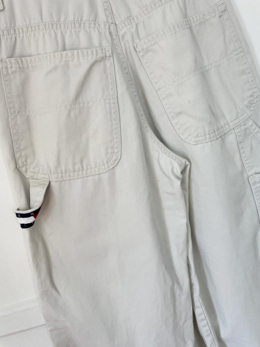 y2k tommy jeans soft baggy wide leg carpenter pants | made in canada - good market thrift store