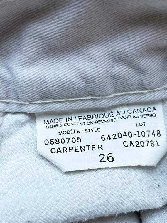 y2k tommy jeans soft baggy wide leg carpenter pants | made in canada - good market thrift store